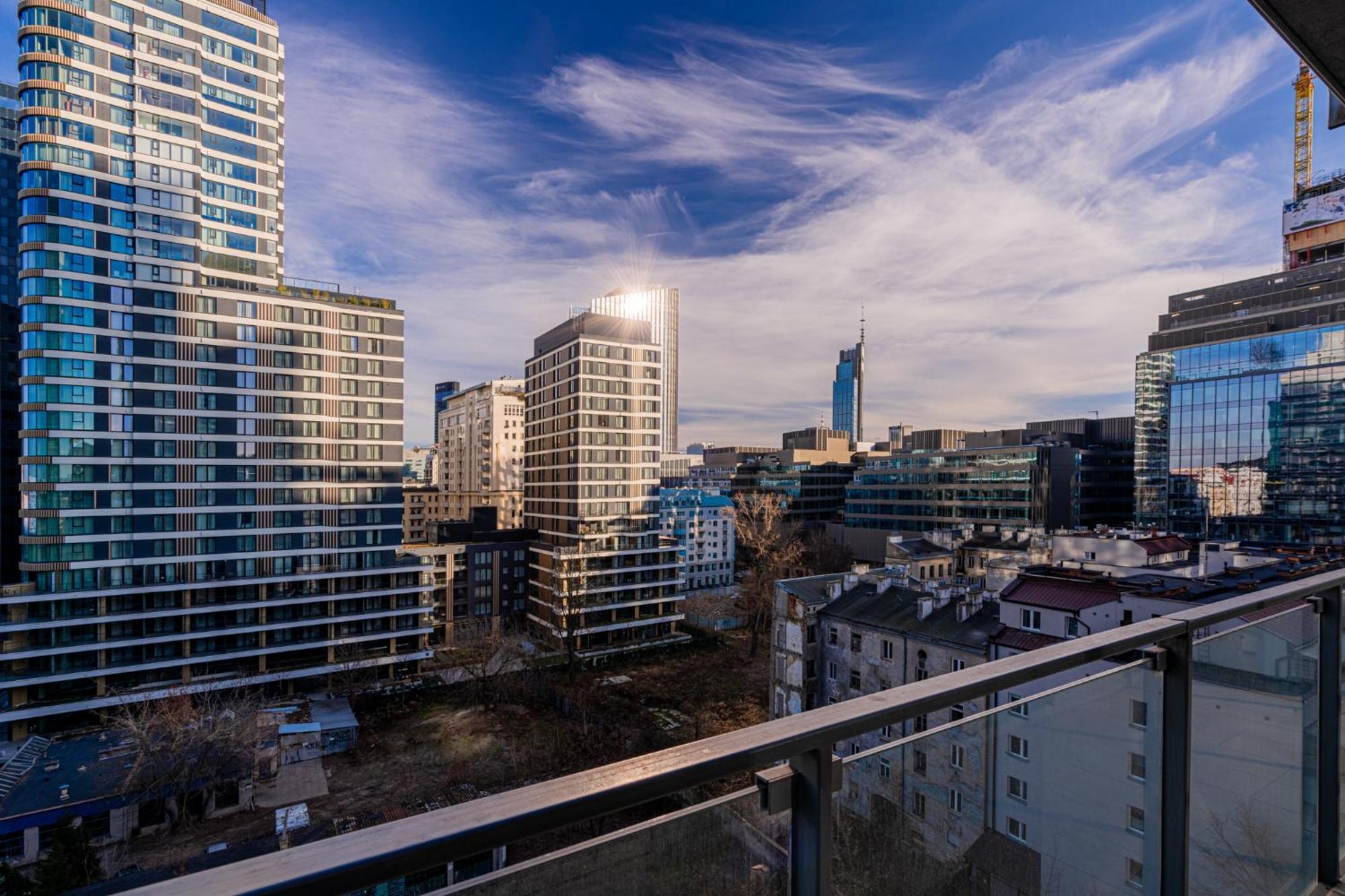 Platinum Towers J&K Apartment Warsawa Bagian luar foto