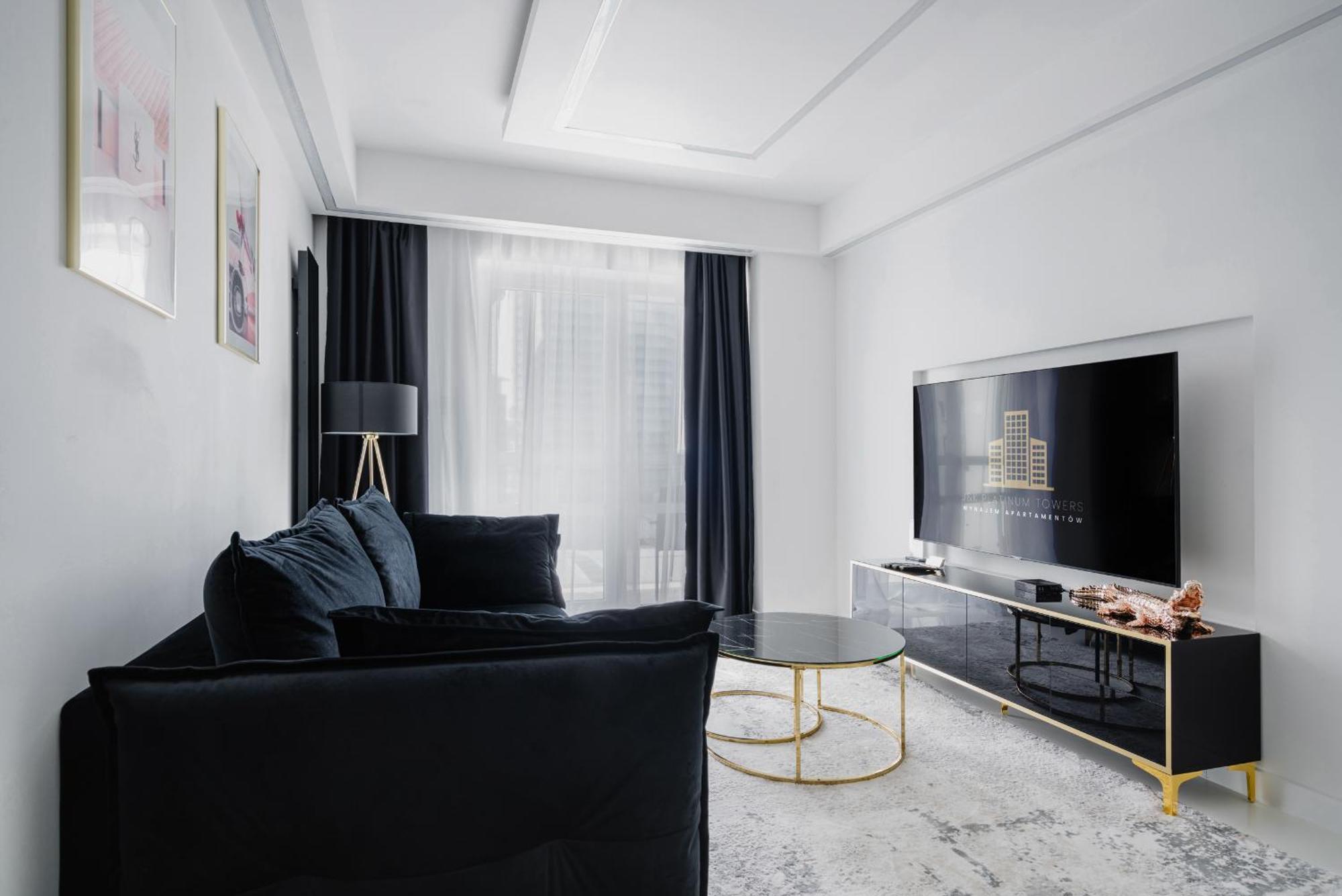 Platinum Towers J&K Apartment Warsawa Bagian luar foto