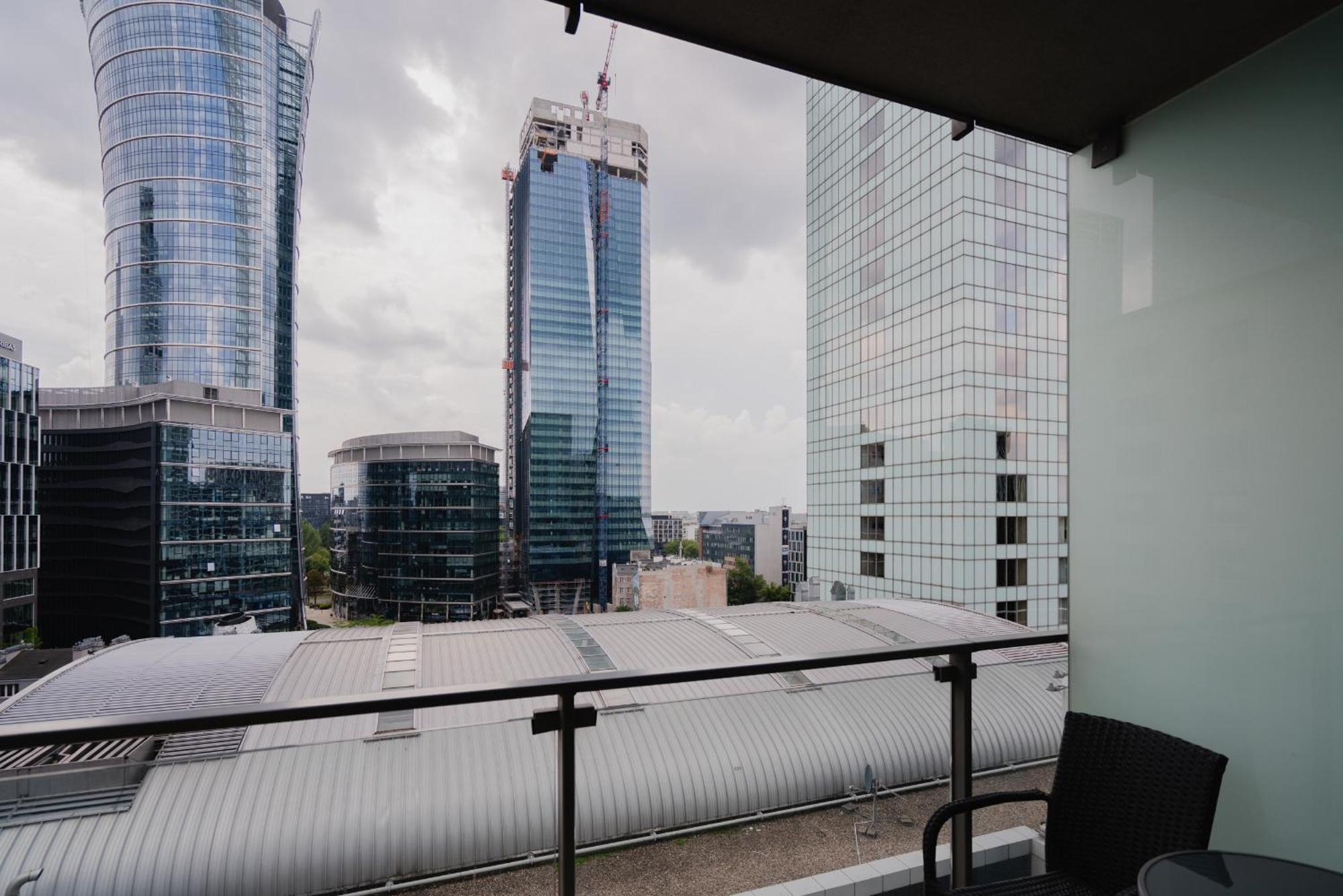 Platinum Towers J&K Apartment Warsawa Bagian luar foto