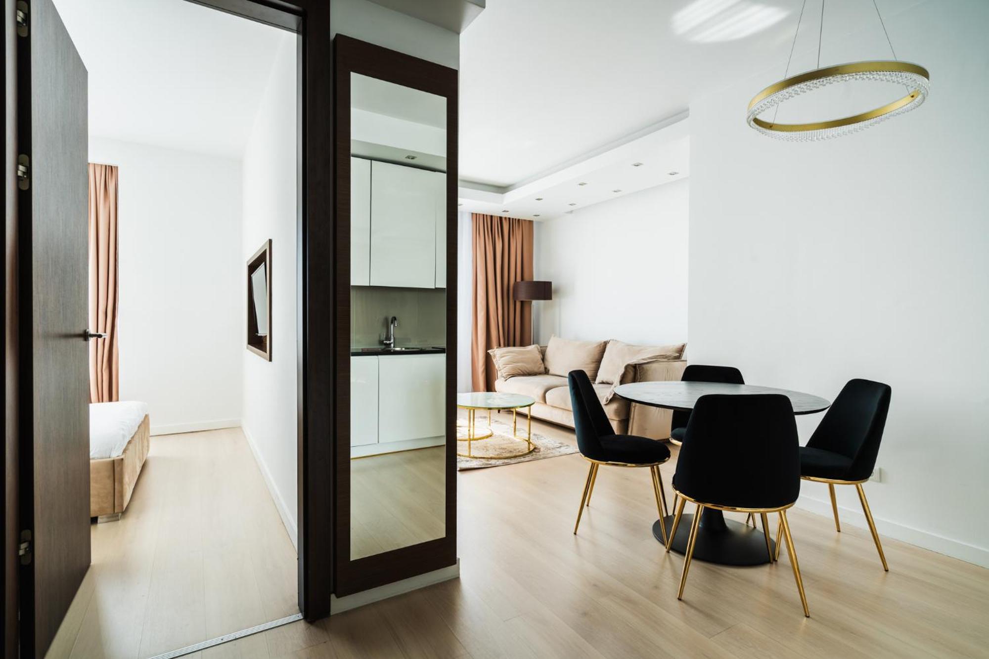 Platinum Towers J&K Apartment Warsawa Ruang foto